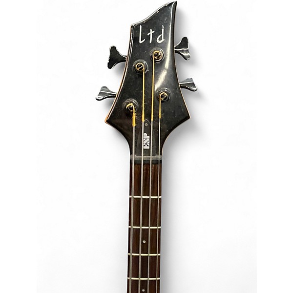 Used 2020s ESP B 104 Electron Blue Metallic Electric Bass Guitar