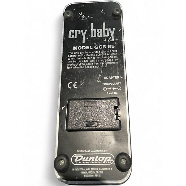 Used 2000s Dunlop GCB95TB Wah Effect Pedal