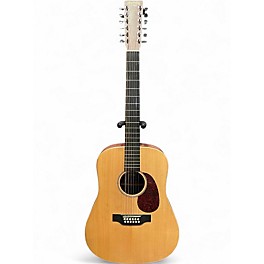 Used Martin D12X1AE Natural 12 String Acoustic Electric Guitar