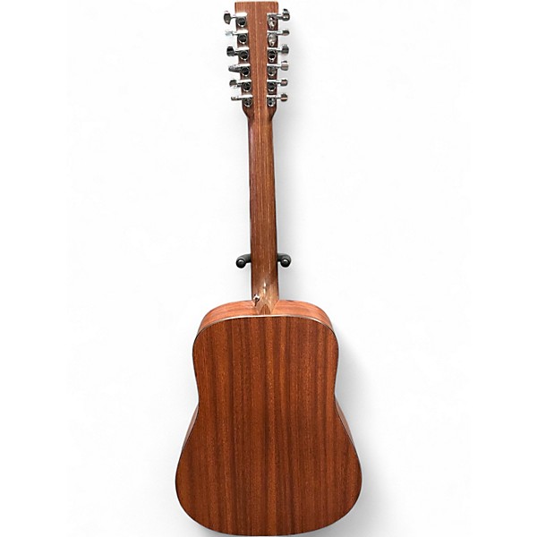 Used Martin D12X1AE Natural 12 String Acoustic Electric Guitar