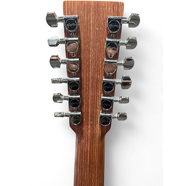 Used Martin D12X1AE Natural 12 String Acoustic Electric Guitar