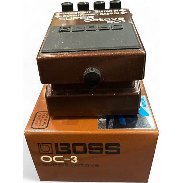 Used BOSS OC3 Super Octave Effect Pedal