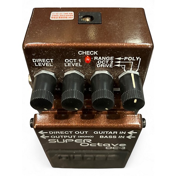 Used BOSS OC3 Super Octave Effect Pedal