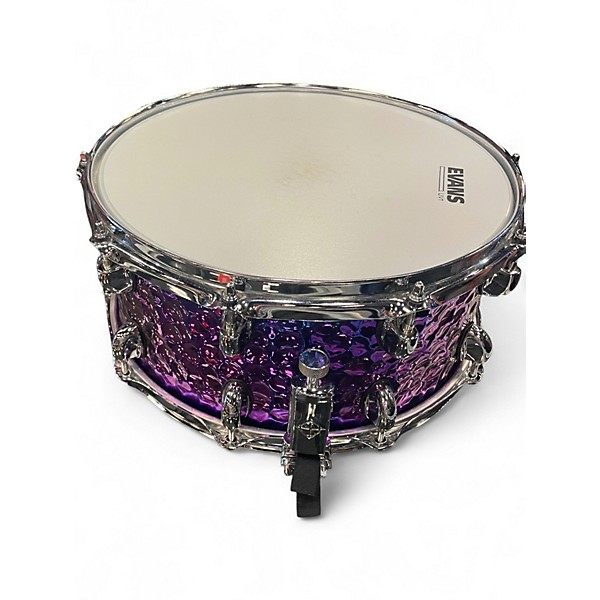 Used Dixon 14in cornerstone steel Trans Purple Drum
