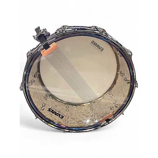 Used Dixon 14in cornerstone steel Trans Purple Drum