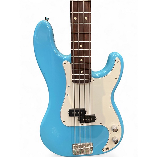 Used 2023 Fender MIJ International Color Precision Bass MAUI BLUE Electric Bass Guitar