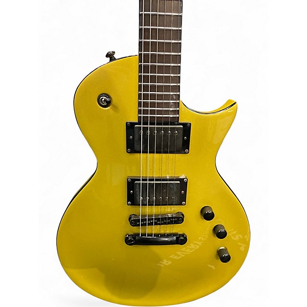 Used ESP LTD ECLIPSE 50TH ANNIVERSARY Metallic Gold Solid Body Electric Guitar