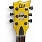 Used ESP LTD ECLIPSE 50TH ANNIVERSARY Metallic Gold Solid Body Electric Guitar