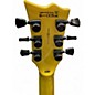 Used ESP LTD ECLIPSE 50TH ANNIVERSARY Metallic Gold Solid Body Electric Guitar