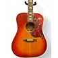Vintage 1970s Gibson Hummingbird Custom Sunburst Acoustic Guitar
