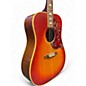 Vintage 1970s Gibson Hummingbird Custom Sunburst Acoustic Guitar