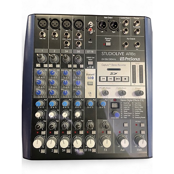 Used PreSonus Studiolive AR8C Digital Mixer