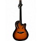 Used Ovation CE44 1 G Orange Acoustic Electric Guitar thumbnail