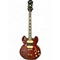 Used Epiphone Riviera Custom P93 Wine Red Hollow Body Electric Guitar thumbnail