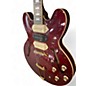 Used Epiphone Riviera Custom P93 Wine Red Hollow Body Electric Guitar