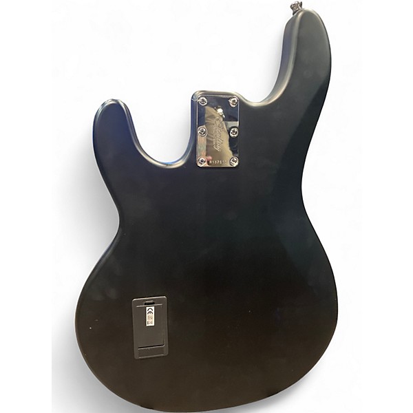 Used Sterling by Music Man Sting Ray SUB Ray4 Matte Black Electric Bass Guitar