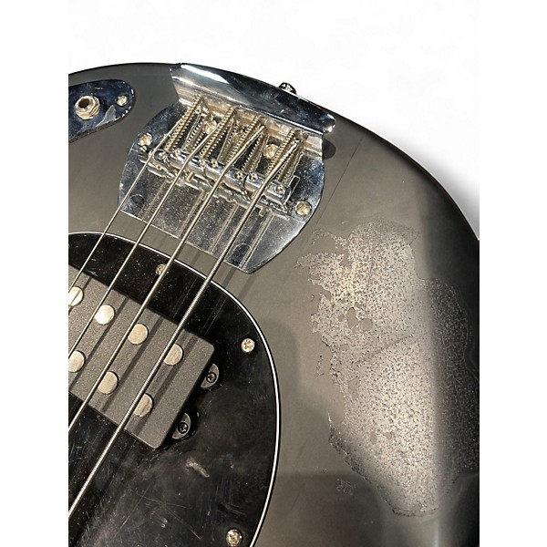 Used Sterling by Music Man Sting Ray SUB Ray4 Matte Black Electric Bass Guitar