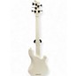 Used Schecter Guitar Research Stargazer Left Handed Bass 5 Alpine White Electric Bass Guitar