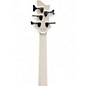 Used Schecter Guitar Research Stargazer Left Handed Bass 5 Alpine White Electric Bass Guitar