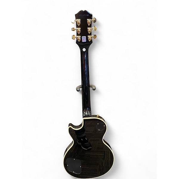 Used Epiphone Les Paul Custom Black Solid Body Electric Guitar