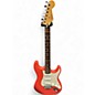 Used Fender Player Stratocaster CORAL RED Solid Body Electric Guitar thumbnail