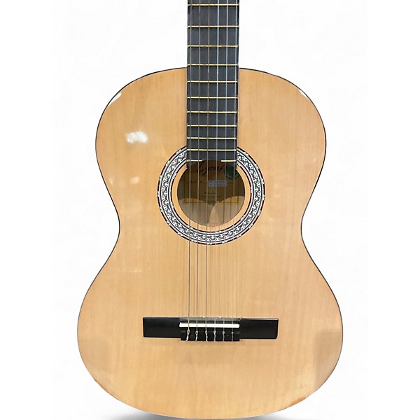 Used Lyons AC964N44 Classroom 4/4 Size Natural Classical Acoustic Guitar