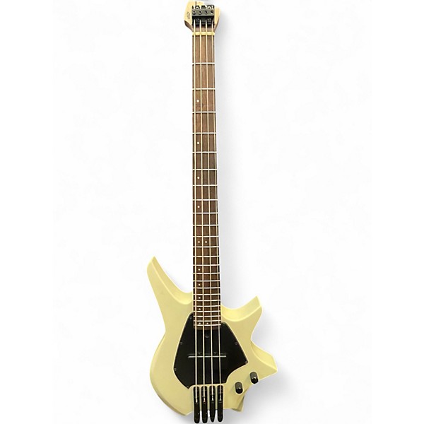 Used Hils HNB3 Arctic White Electric Bass Guitar