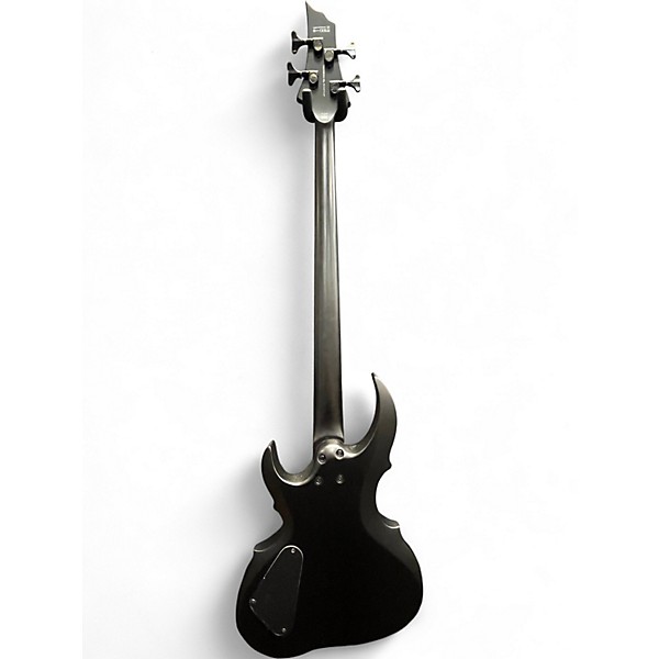 Used ESP LTD F4E Satin Black Electric Bass Guitar