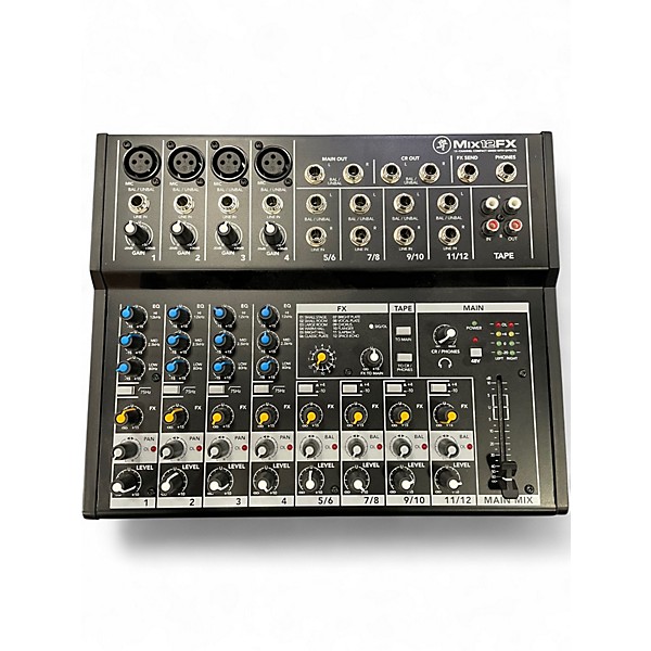 Used Mackie MIX12FX Powered Mixer