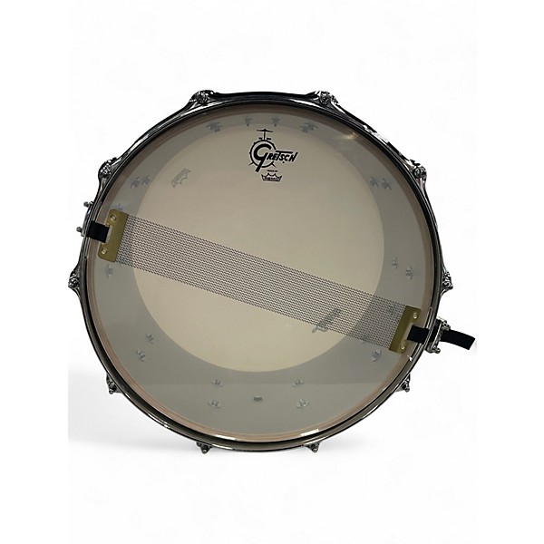 Used Gretsch Drums 14X6.5 Renown Snare Pearl White Drum