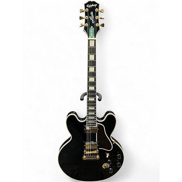 Used Epiphone BB King Lucille Black Hollow Body Electric Guitar