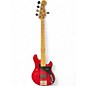 Used Squier Deluxe Dimension Bass V 5 String RED Electric Bass Guitar thumbnail