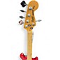 Used Squier Deluxe Dimension Bass V 5 String RED Electric Bass Guitar