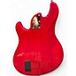 Used Squier Deluxe Dimension Bass V 5 String RED Electric Bass Guitar