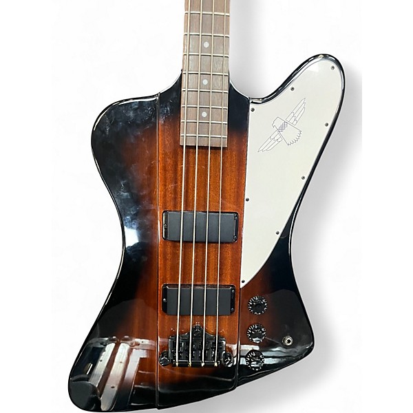 Used Epiphone Thunderbird IV Brown Sunburst Electric Bass Guitar