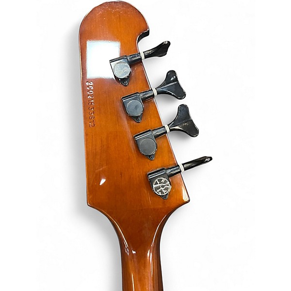 Used Epiphone Thunderbird IV Brown Sunburst Electric Bass Guitar