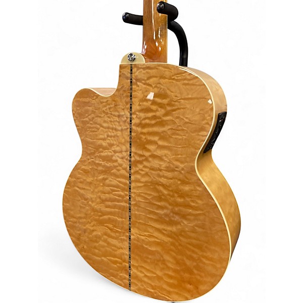Used Michael Kelly dragonfly 4 Natural Acoustic Bass Guitar
