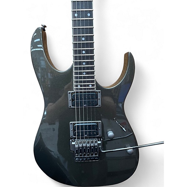 Used Ibanez RGT42 Gunmetal Gray Solid Body Electric Guitar