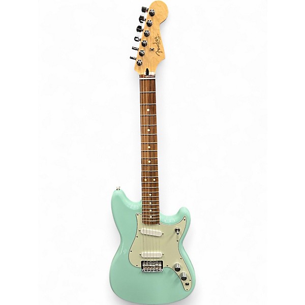 Used Fender Duo Sonic surf green Solid Body Electric Guitar