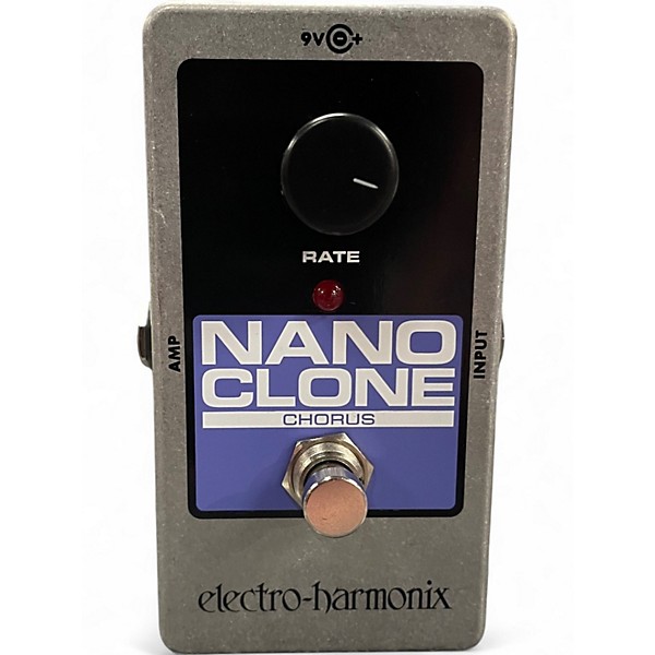 Used Electro-Harmonix Nano Clone Chorus Effect Pedal
