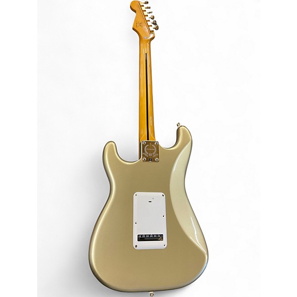 Used Squier 60th Anniversary Classic Vibe 50s Stratocaster Aztec Gold Solid Body Electric Guitar