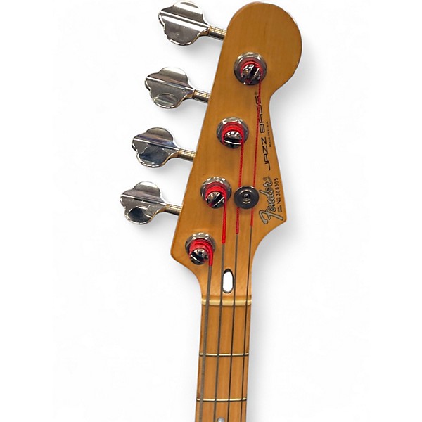Used Fender jazz plus sunburst Electric Bass Guitar