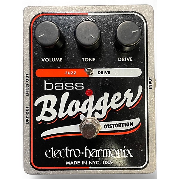Used Electro-Harmonix Bass Blogger Bass Distortion Bass Effect Pedal
