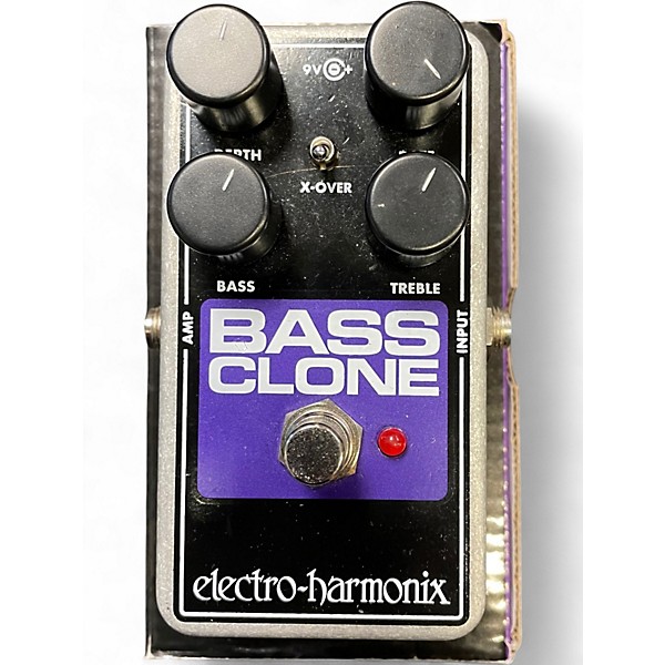 Used Electro-Harmonix Bass Clone Analog Chorus Bass Effect Pedal