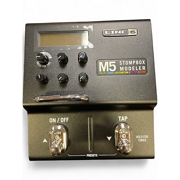 Used Line 6 M5 Stompbox Modeler Effect Processor