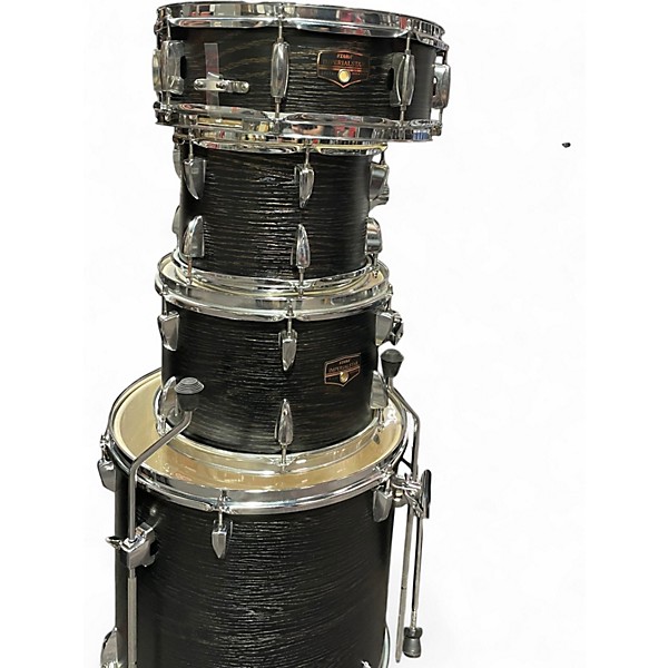 Used TAMA 5 Piece Imperialstar Black Oak Wrap Drum Kit