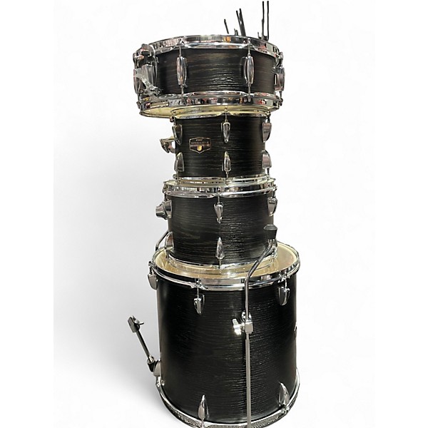 Used TAMA 5 Piece Imperialstar Black Oak Wrap Drum Kit