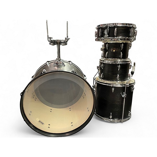 Used TAMA 5 Piece Imperialstar Black Oak Wrap Drum Kit