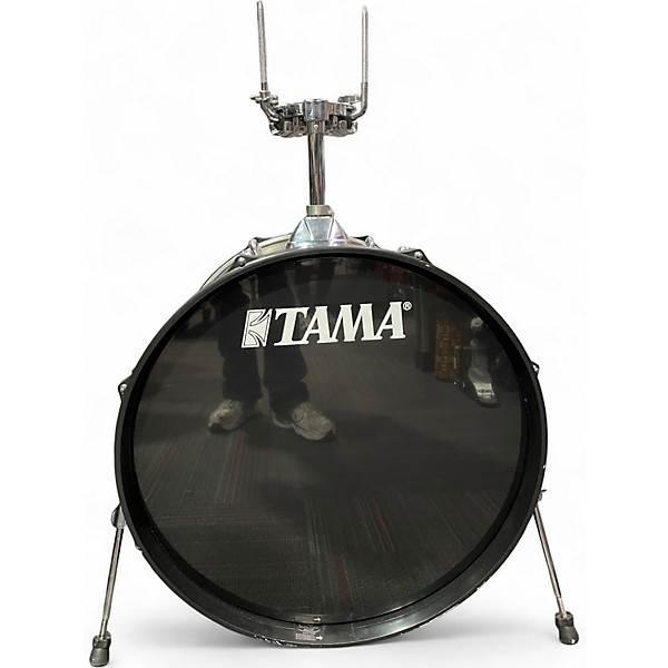 Used TAMA 5 Piece Imperialstar Black Oak Wrap Drum Kit