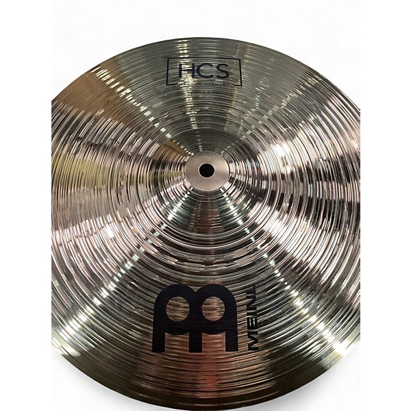 Used MEINL 14in HCS Hi Hat Pair Cymbal